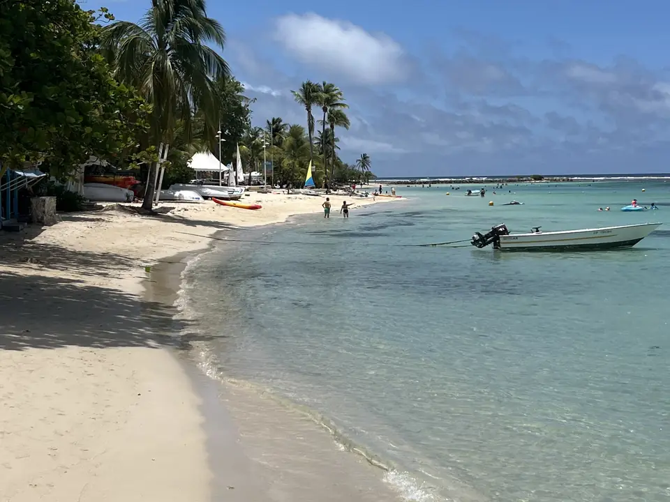 Les plages de Sainte-Anne et du sud de la Grande-Terre
